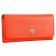 Prada Saffiano Leather Orange Wallet