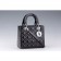 Dior Small  Lady Cannage Bag Patent Leather Black