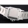 Swiss Cartier Santos White Dial Stainless Steel Case And Bracelet  622882