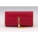 Saint Laurent Cassandre Tassel Red Clutch