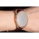 Hermes Classic Croco Leather Strap Silver Dial 801395
