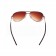 Marc Jacobs Aviator Double Bridge Brown Frame Sunglasses 308293