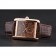 Cartier Tank MC Brown Dial Gold Case Brown Leather Strap  622583