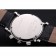 Cartier Rotonde Chronograph White Dial Stainless Steel Case Black Leather Strap