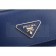 Prada Tessuto Saffiano Dark Blue Wallet