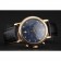 Omega Seamaster Vintage Chronograph Blue Dial Diamond Hour Marks Gold Case Black Leather Strap