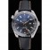Omega Seamaster Planet Ocean GMT Black Dial Black Leather Band   622393