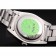 Rolex Datejust Polished Stainless Steel Dark Blue Flowers Dial Diamond Plated