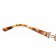 Cartier Golden Finish Logo Detail Light Tortoiseshell Frame Sunglasses 308271