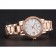 Burberry The City White Dial Diamond Bezel Rose Gold Case And Bracelet