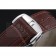 Omega De Ville Moonphase White Dial Silver Case Brown Leather Bracelet  1454226