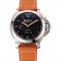 Panerai Radiomir Stainless Steel Bezel Orange Leather Bracelet  622317