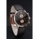 Emporio Armani Classic Chronograph Black Dial Rose Gold Case Black Leather Bracelet  622333