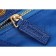 Saint Laurent Classic Monogram Shopping Bag Royal Blue 607879