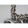 Dior Metallic Perforated Diorama Small Flap Bag Silver 18926717