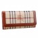 Burberry Haymarket Check Large Wallet Brown