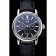Patek Philippe Geneve Grand Complications Black Dial Stainless Steel Bezel Black Leather Band  622153