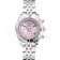 Breitling Chronomat Quartz Pink Dial Stainless Steel Case And Bracelet