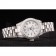 Rolex DateJust Brushed Stainless Steel Diamond Plated Case White Dial Diamond Plated Bezel