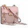 Chloe Jane Tassel Trim Pink Crossbody Bag 18927075