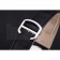 Cartier Rotonde White Dial Stainless Steel Case Black Leather Strap  622757