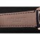 Patek Philipe Calatrava Roze Gold Polished Bezel Black Leather Bracelet 801435