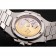 Swiss Patek Philippe Nautilus Black-Blue Dial Stainless Steel Bracelet 1453948