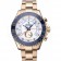 Rolex Yachtmaster II White Dial Blue Bezel Gold Bracelet 622271