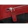 Saint Laurent College Matelasse Medium Fringed Suede Bag Red
