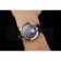 Patek Philippe Chronograph Black Guilloche Dial Stainless Steel Case Black Leather Strap