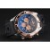 Breitling Chronomat Black Dial Rose Gold Bezel And Subdials Stainless Steel Case Black Rubber Strap