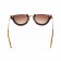 Miu Miu Rounded Cut Off Cat-Eye Orange Sunglasses 308042