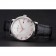 Blancpain Villeret Ultra Slim White Groved Dial Gold Numerals Stainless Steel Case Black Leather Strap