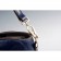 Burberry Check Embossed Dark Blue Leather Clutch Bag 18926913