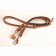 Chloe Faye Python Flap Tan Shoulder Bag