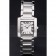 Cartier Tank Francaise 29mm White Dial Stainless Steel Case And Bracelet