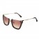 Miu Miu Cut Off Cat-Eye Brown Sunglasses 308036