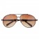 Prada Aviator Brown Frame Brown Sunglasses 308150