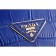 Prada Saffiano Crocodile Leather Black And Blue Bag
