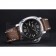 Panerai Luminor Marina Stainless Steel Bezel Brown Leather Bracelet  622314