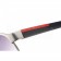Prada Sporty Silver Frame Linea Rossa Logo Sunglasses 308308