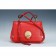 Chloe Indy Red Leather Double Carry Bag 18927081