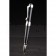 MontBlanc Silver Tipped And Trimmed Black Enamel Ballpoint Pen With MB Engraving