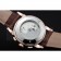 Patek Philippe Grand Complications Gold Case White Dial Brown Leather Bracelet 622259