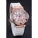 Hublot Big Bang Tutti Frutti White Strap Gold Dial