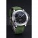 Panerai Luminor GMT Stainless Steel Bezel Green Leather Bracelet  622318