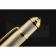 Cartier Gold Patterned Upper Body Gold Ballpoint Pen  622766