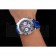 Breitling Chronomat Frecce Tricolori Blue Dial Stainless Steel Case Blue Leather Strap