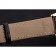 Omega De Ville Prestige White Dial Gold Case Black Leather Strap