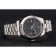 Swiss Rolex Datejust Black Dial Roman Numerals Stainless Steel Case And Bracelet
